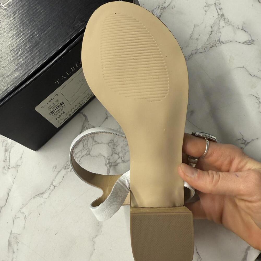 Brand new in box mimi bamboo heel from Talbots. - Picture 3 of 8